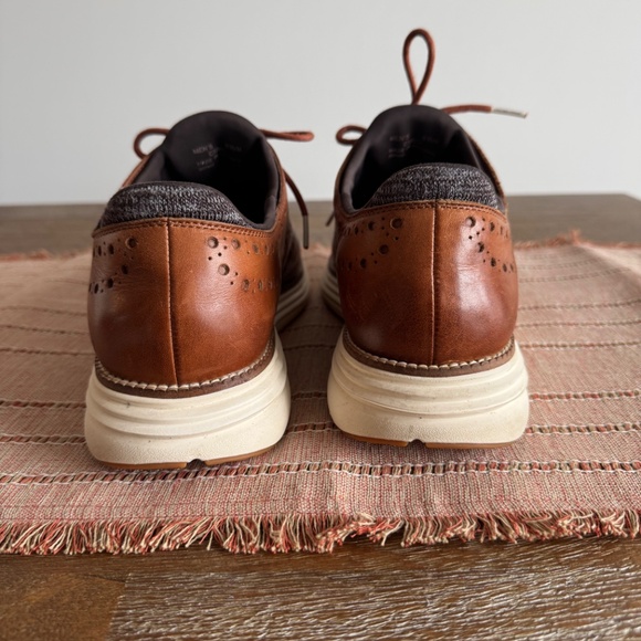 Cole Haan Original Grand Ultra Wingtip Oxfords Brown 9.5M - Picture 9 of 13